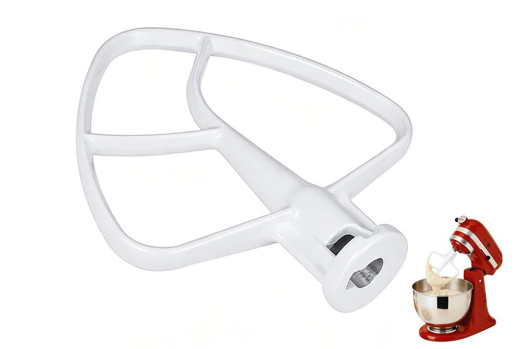 Coated Flat Beater for KitchenAid 4.5-5QT Tilt Head Stand Mixer For K5AB K5SS