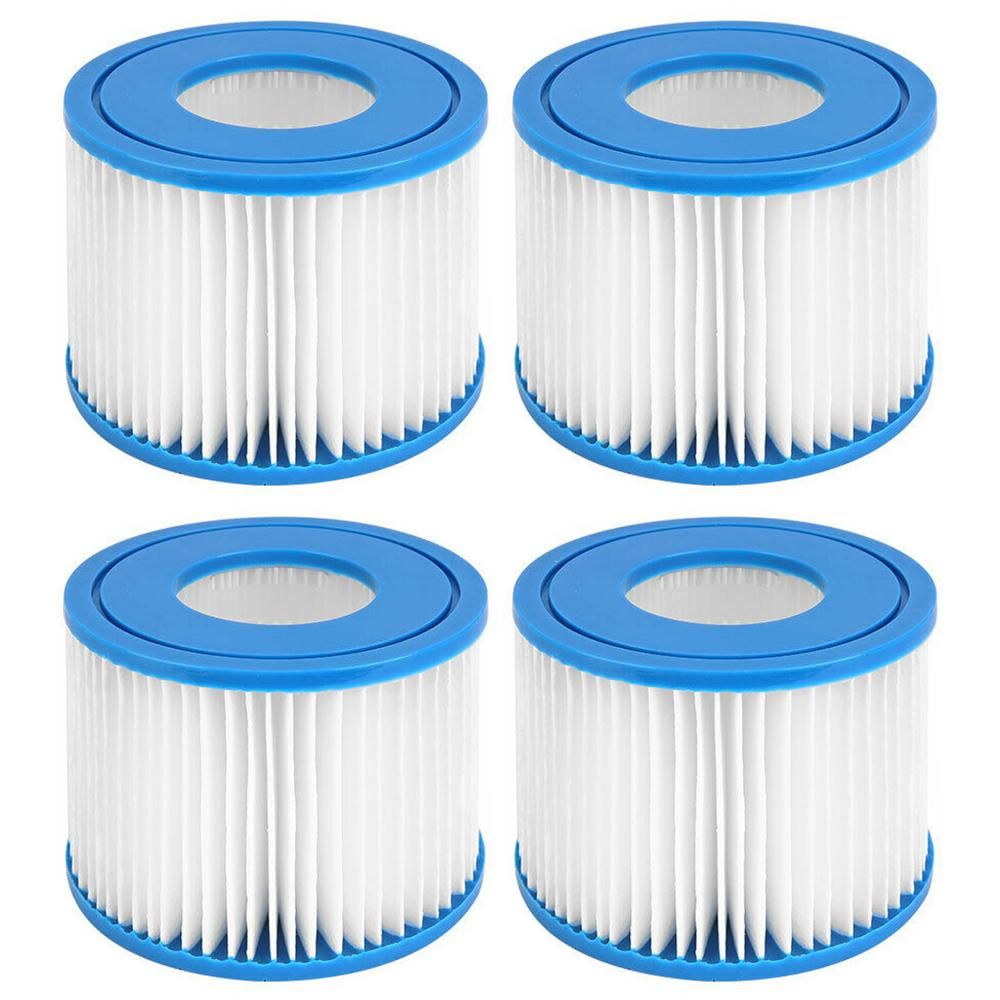 4pcs Pool Filter Replacement Cartridge Spa Filters for Bestway Type VI