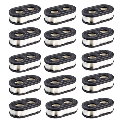 15pcs Lawn Mower Air Cleaner Replacement Cartridge Filter Lawn Mower Part