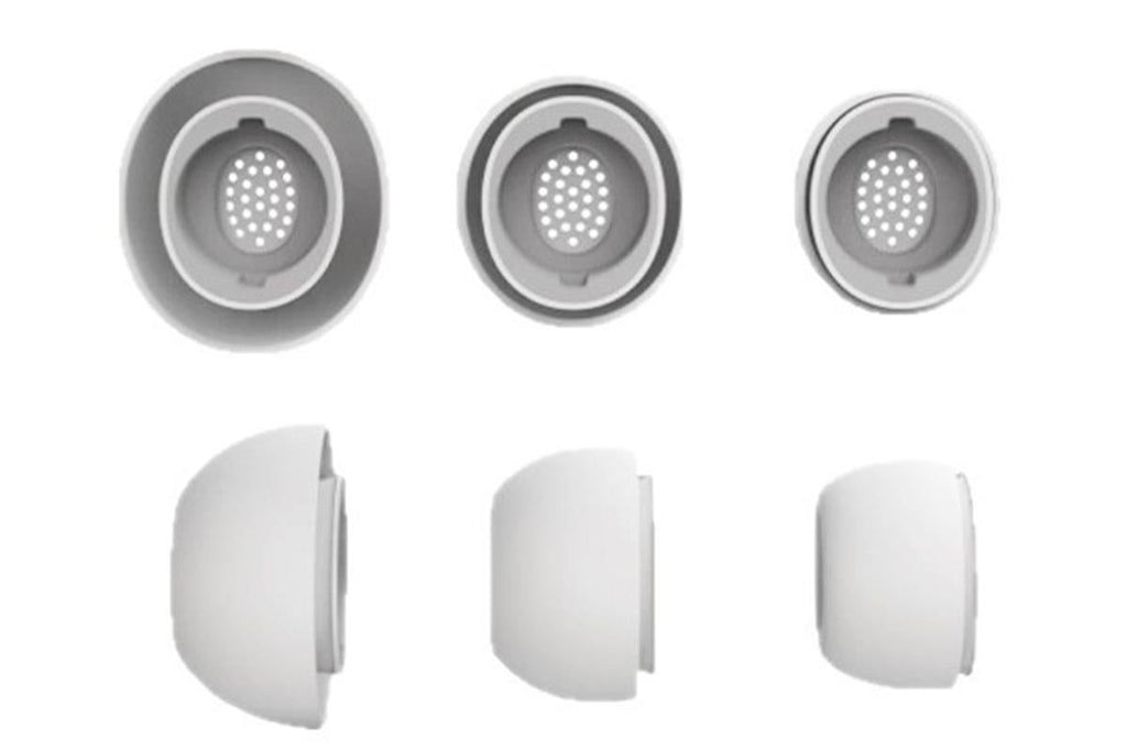 12Pcs Silicone Ear Tips for Samsung Galaxy Buds3 Pro Earbud Covers-White