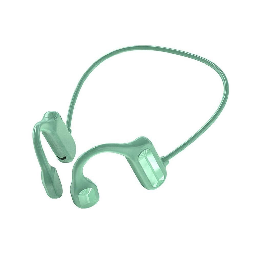 Bone Conduction Headphones Bone Conduction Bluetooth Earphones -Green