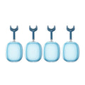 Case Cover for AirPods Max Headphones 2pcs Headphone Clear Case Shockproof Full Cover Protector for Apple AirPods Max -Blue