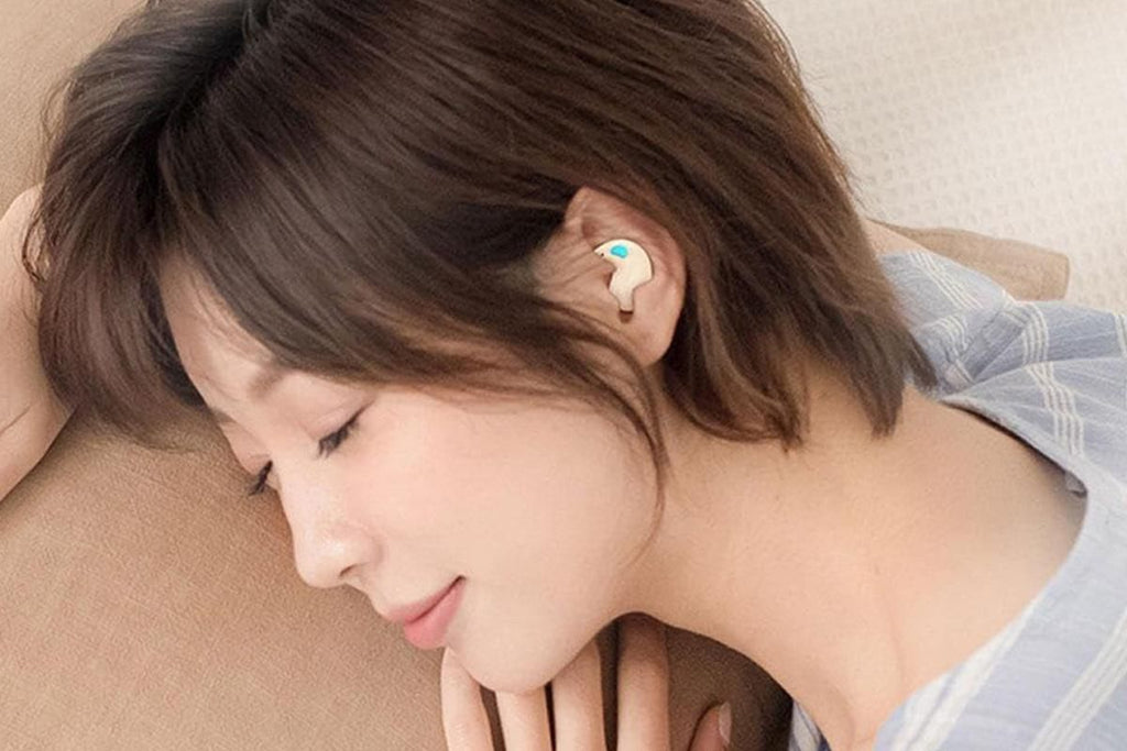 Ear Buds Sleep Bluetooth 5.3 Noise Blocking Sleeping Headphones for Side Sleeper -Beige