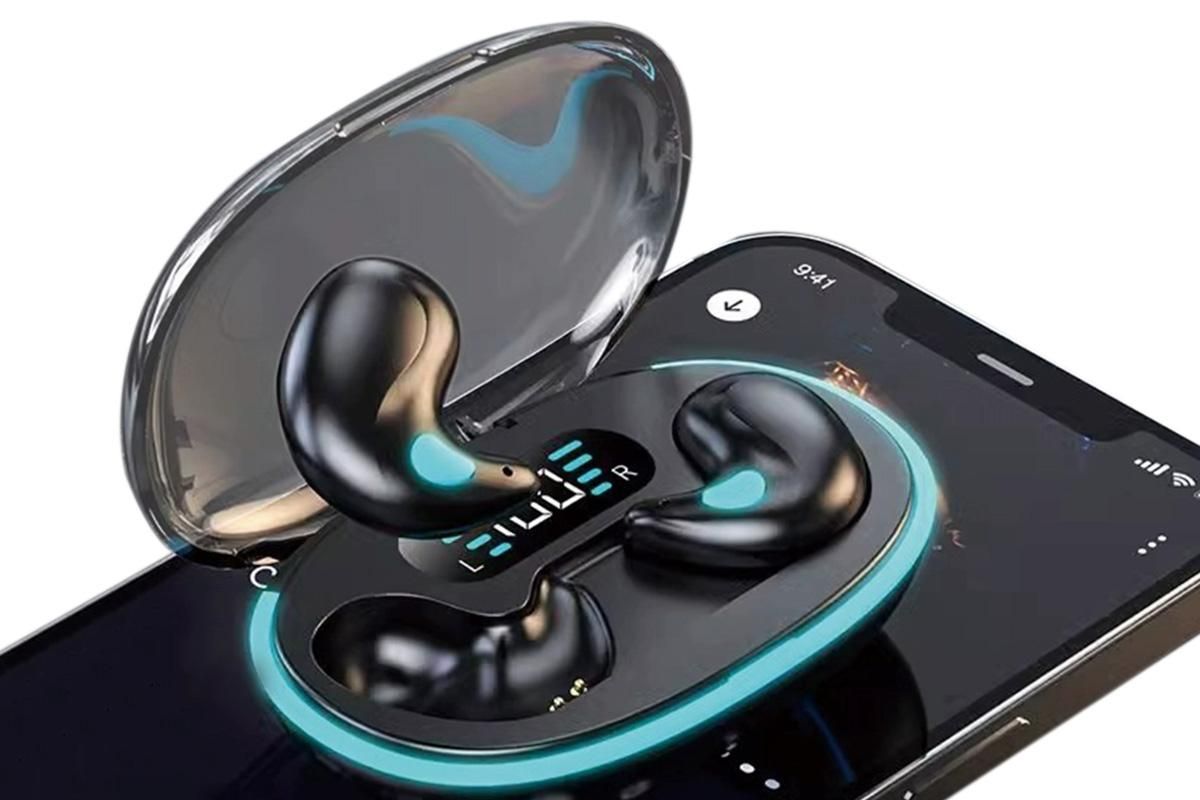 Ear Buds Sleep Bluetooth 5.3 Noise Blocking Sleeping Headphones for Side Sleeper -Beige