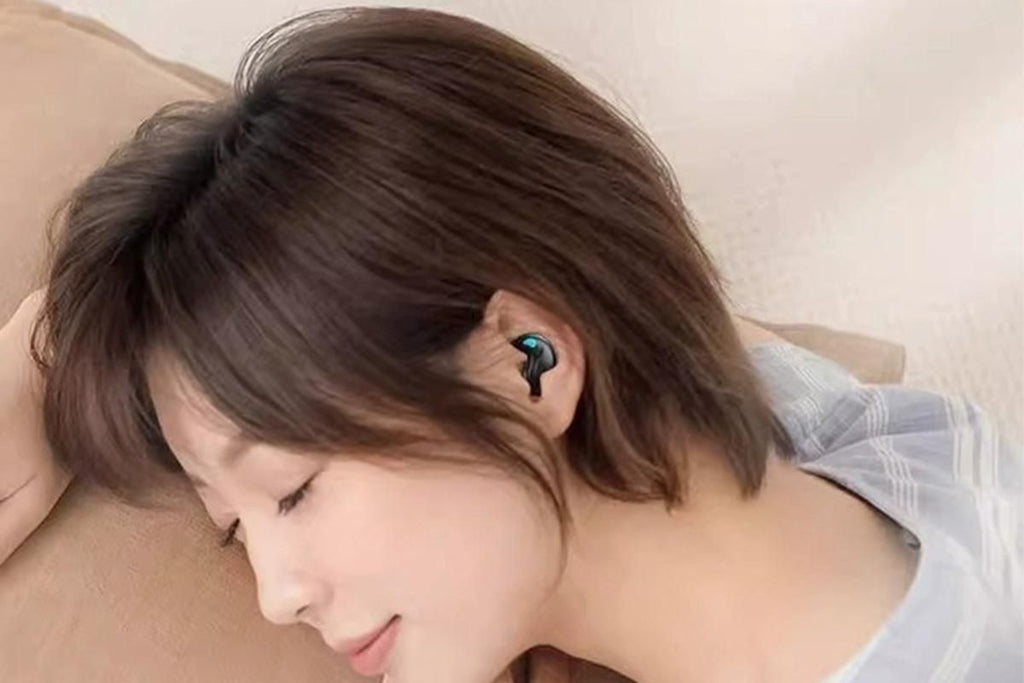 Ear Buds Sleep Bluetooth 5.3 Noise Blocking Sleeping Headphones for Side Sleeper -Black