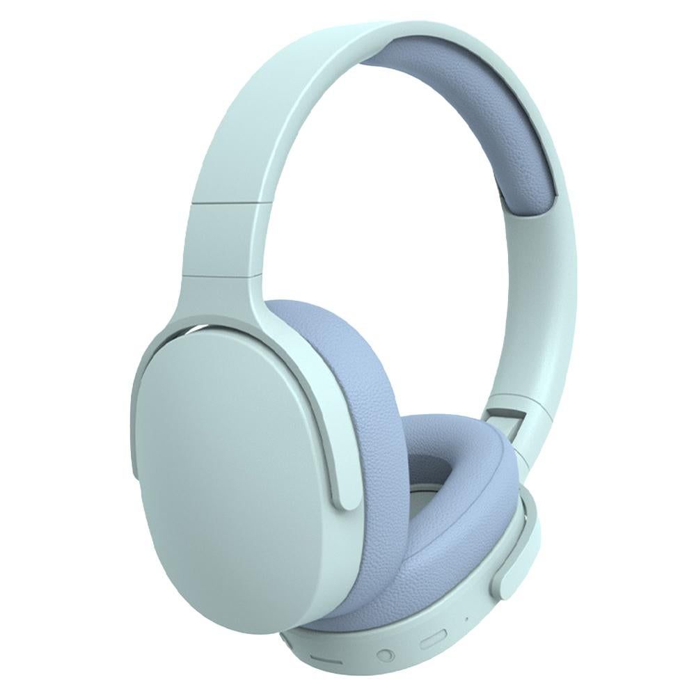 Gaming Headset Wireless Headset P2961 Foldable Wireless Bluetooth Stereo Over Ear Headphone -Pink