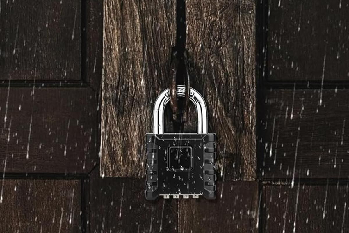 Heavy Duty Combination Padlock High Security Weatherproof with Hidden Password
