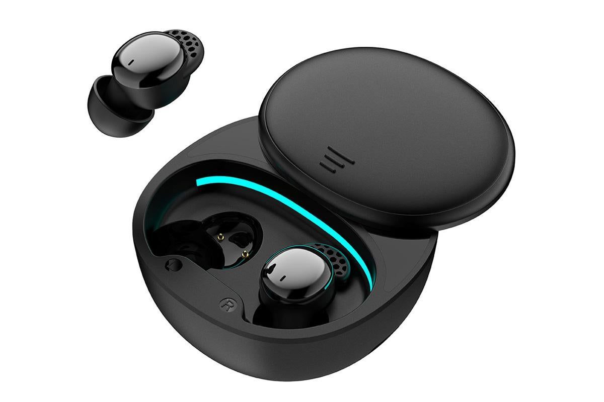 Invisible Sleep Wireless Earphone Bluetooth 5.3 Headphones Hidden Earbuds-Black