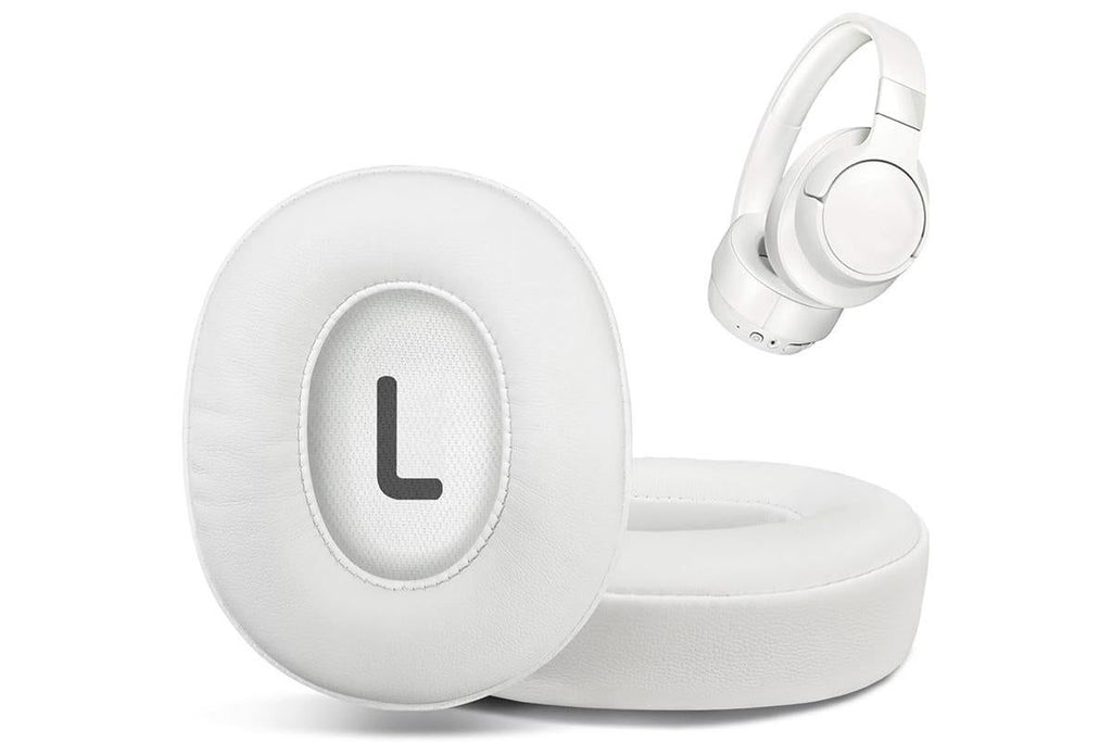 Replacement Ear Pads for JBL Tune 700 T700BT T750 BTNC Wireless Over-Ear Headphones-White