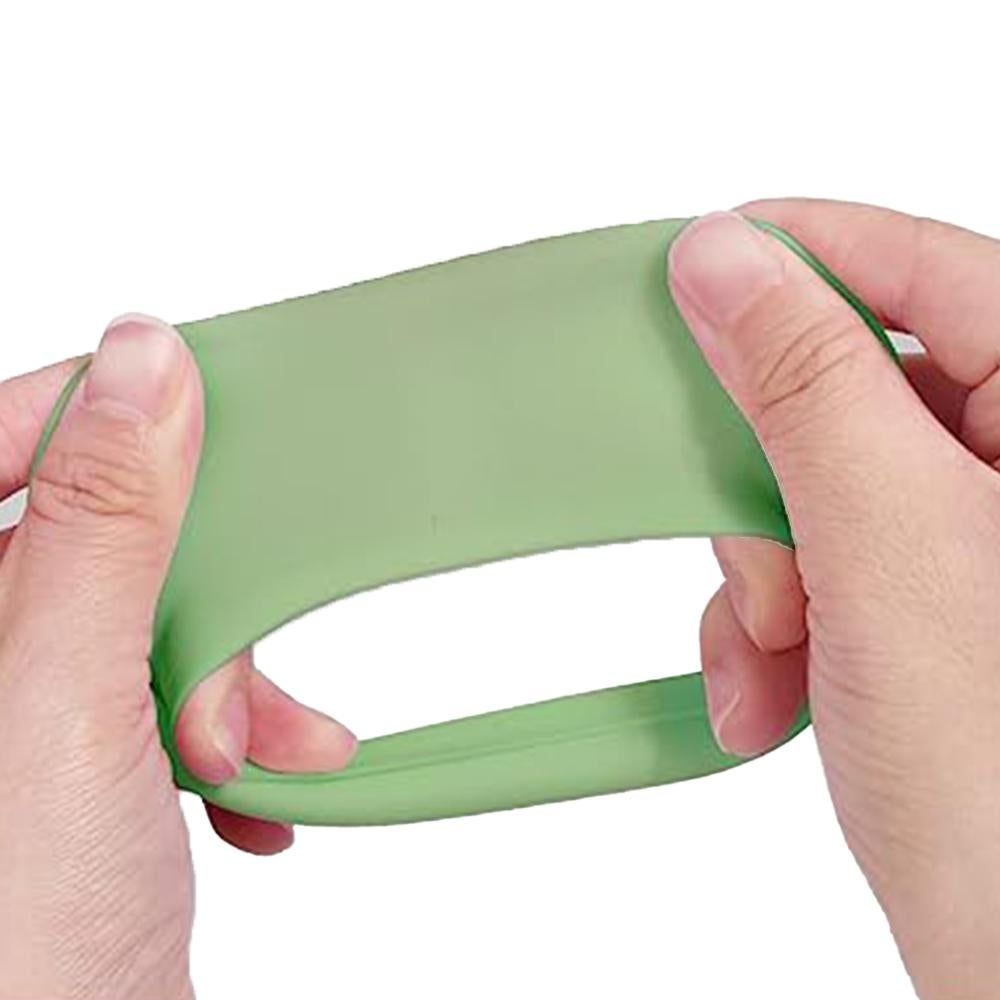 Silicone Case Cover for AirPods Max Headphones Clear Soft Ear Pad Protective Sleeves -Green