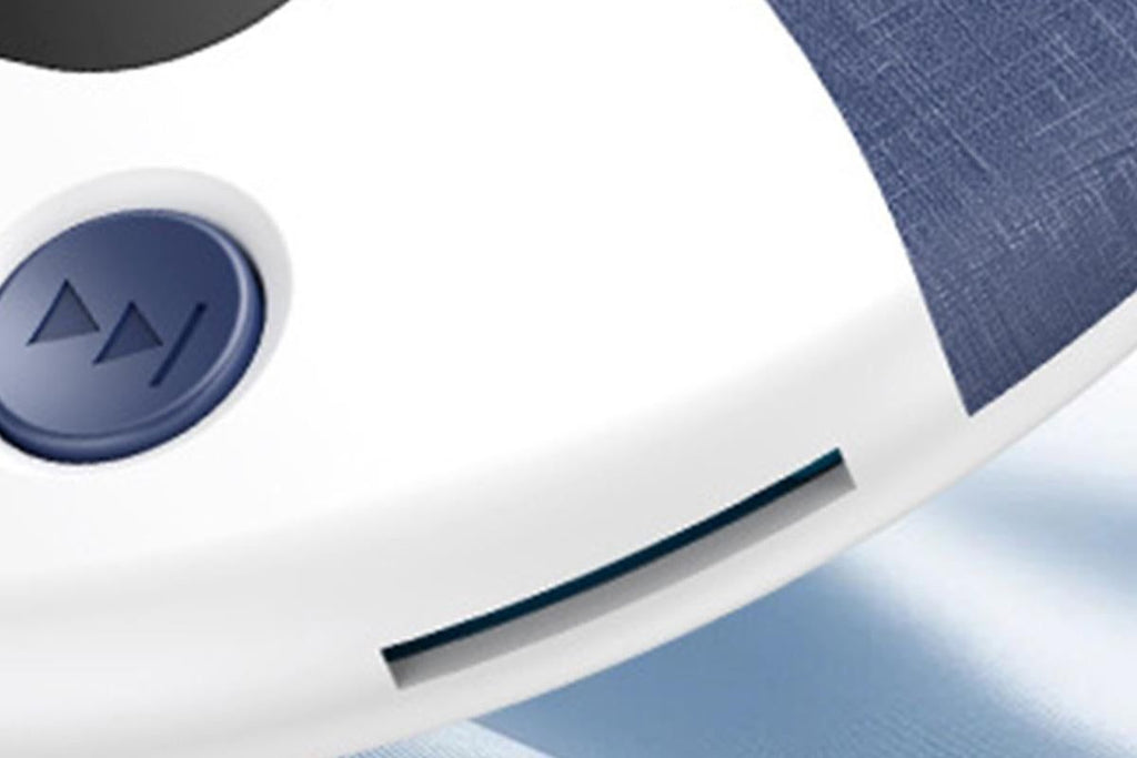 Under Pillow Bluetooth Sleep Speaker Wireless Bone Conduction Speaker-Blue