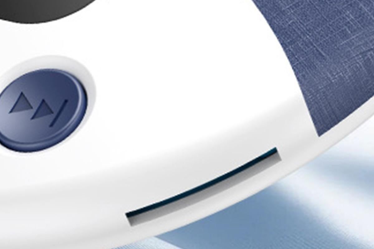 Under Pillow Bluetooth Sleep Speaker Wireless Bone Conduction Speaker-Blue