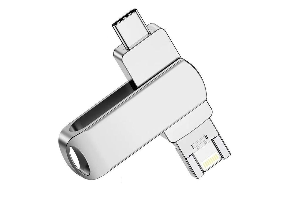 4 in 1 USB Flash Drive Photo Stick USB 3.0 Memory Stick Storage for Photos Backup -Rotating USB Flash Drive 512GB