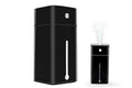 1L Ultrasonic Air Humidifier Cool Mist with 7 Color LED Light for Bedroom-Black