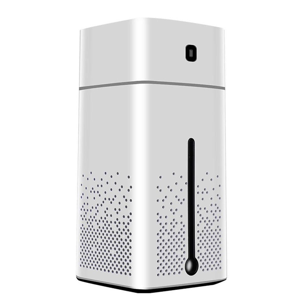 1L Ultrasonic Air Humidifier Cool Mist with 7 Color LED Light for Bedroom-White