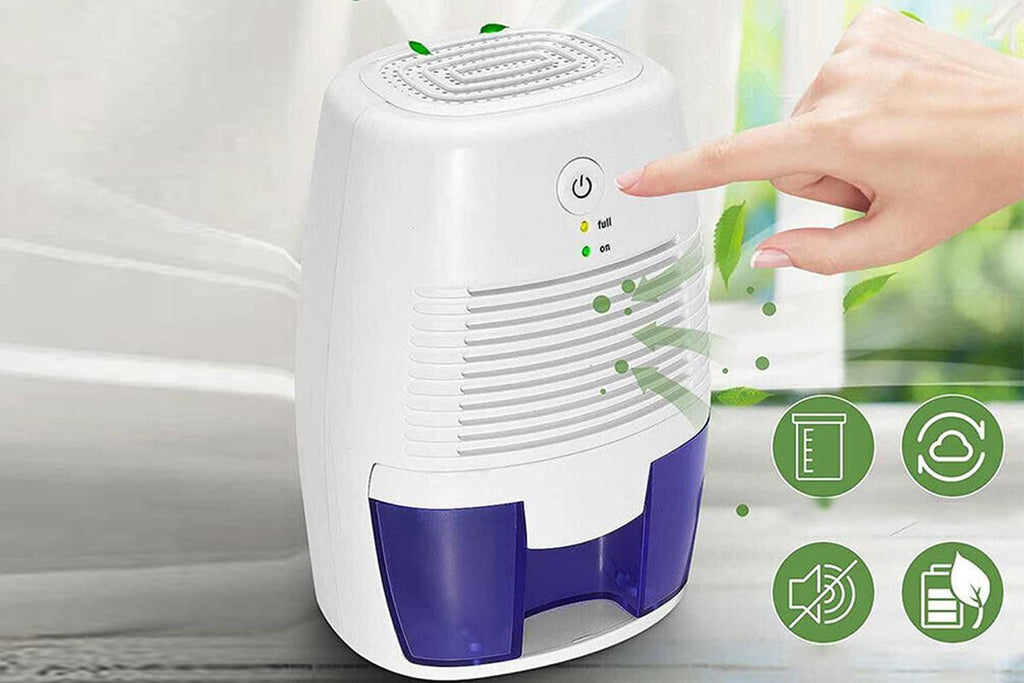 Mini Dehumidifier 500ml Portable Quiet Electric Moisture Absorber Bathroom