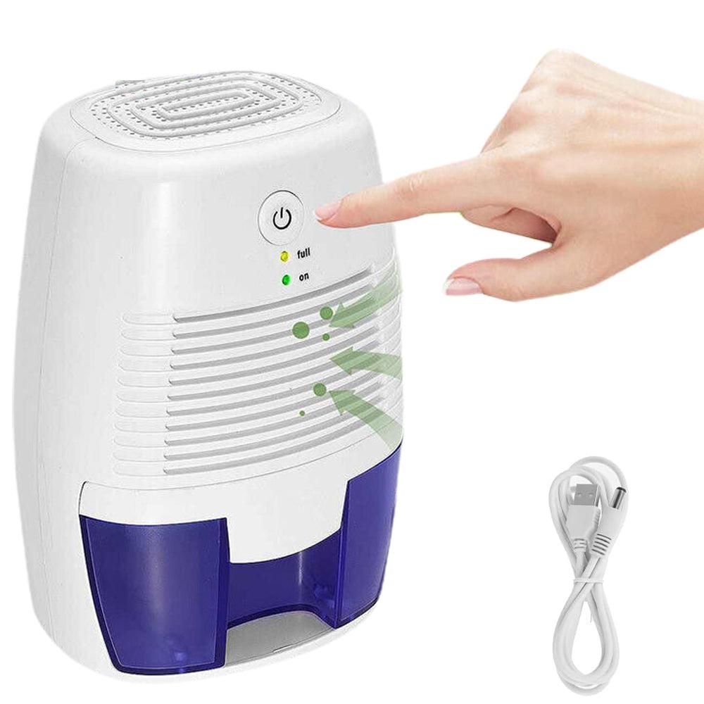 Mini Dehumidifier 500ml Portable Quiet Electric Moisture Absorber Bathroom