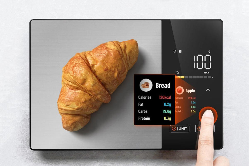 Kitchen Scale with Bluetooth App Nutrition Tracker High Precision Food Scale