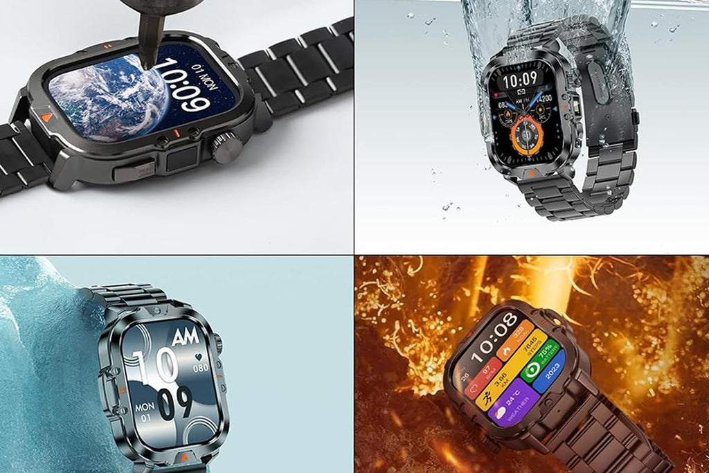 Smart Watch 100+ Sports Modes Fitness Smart Watch IP68 Waterproof Watch