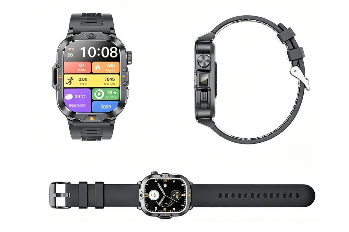 Smart Watch 100+ Sports Modes Fitness Smart Watch IP68 Waterproof Watch