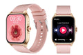 SmartWatch 1.85in Fitness Tracker with Heart Rate Sleep Monitor Answer/Make Calls 100 Sport Modes for Android iOS -Pink