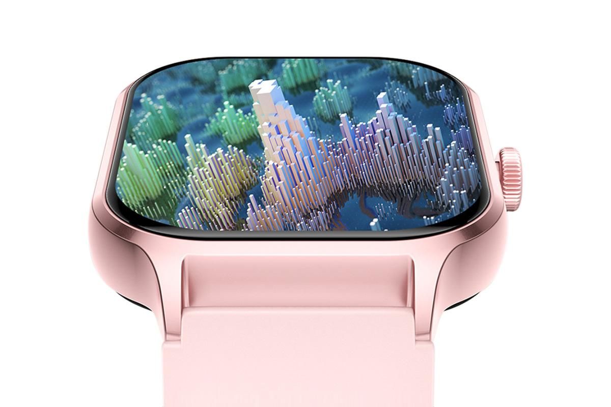Smart Watches HD Desplay with Bluetooth 59 Sports Modes Heart Rate Sleep Monitor -Pink