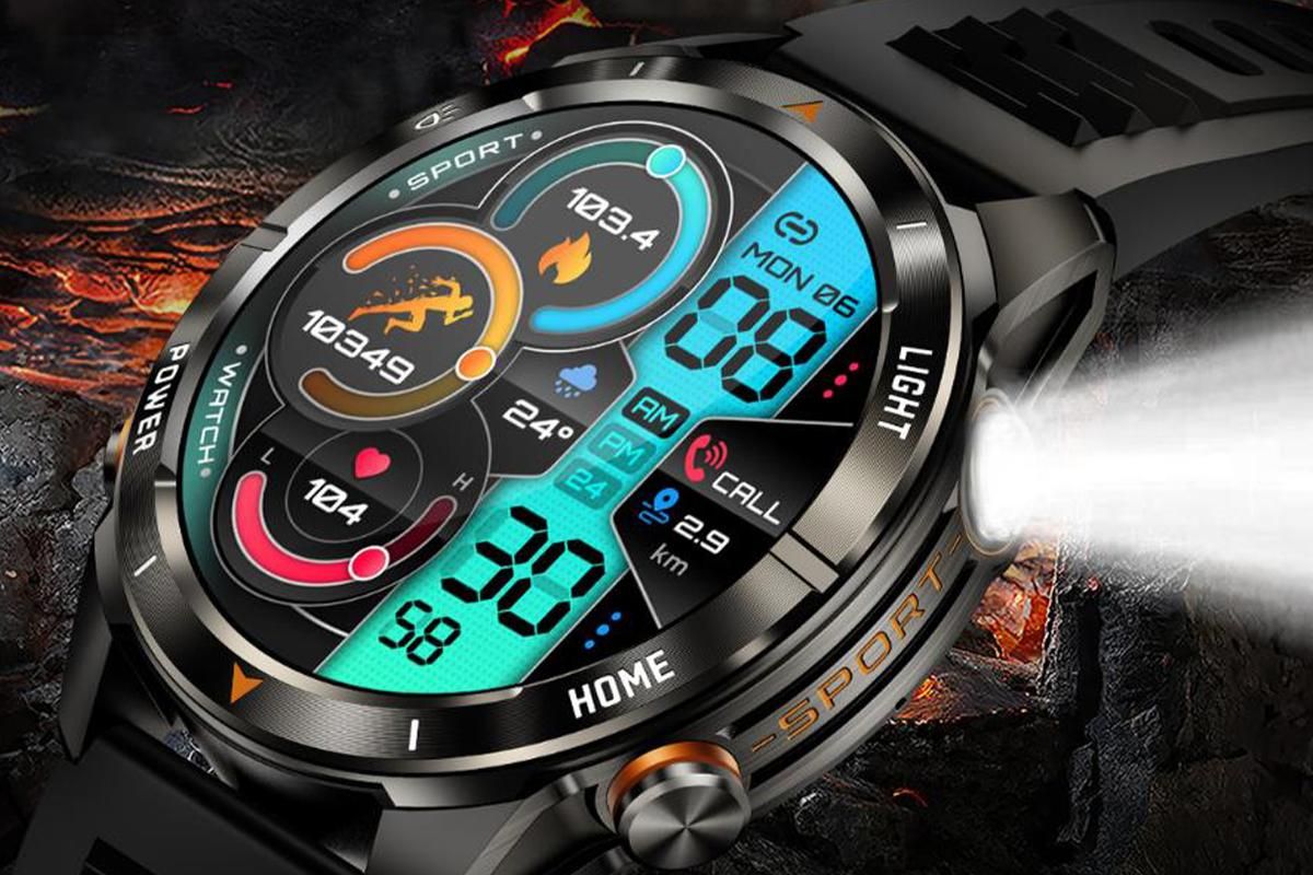 Smart Watch Fitness Tracker with Call Function 100 Sport Modes Heart Rate Sleep Monitor-Black
