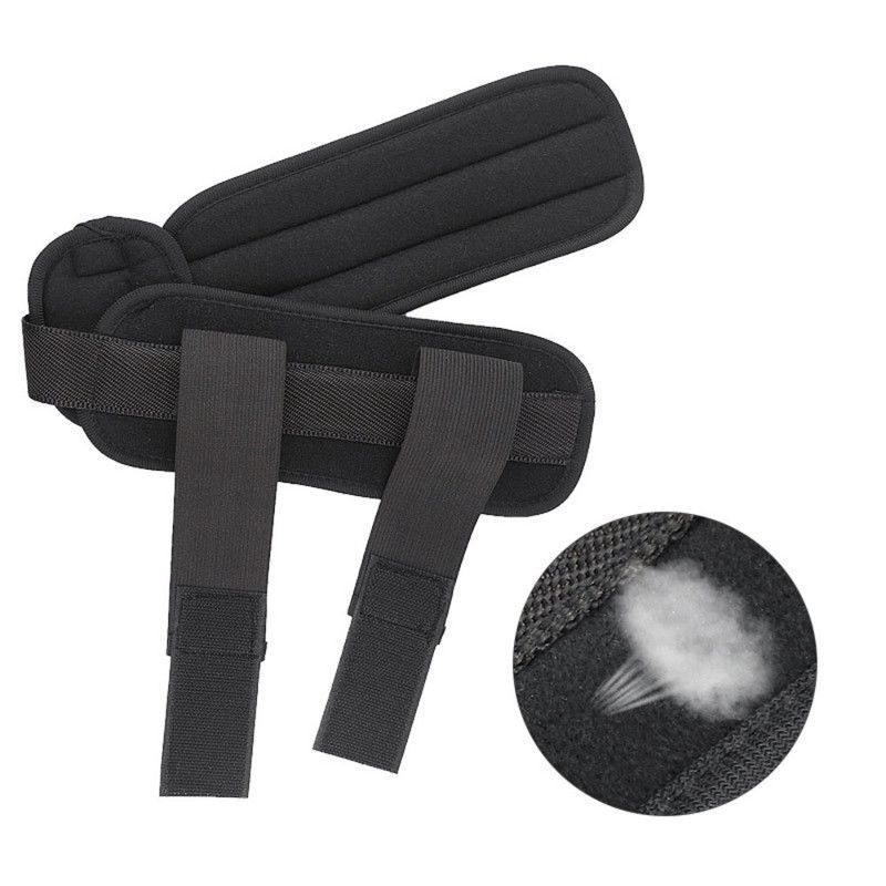 Adjustable Ankle Brace, Breathable Stabilizer Splint for Sprain Recovery & Sports Protection - Black L