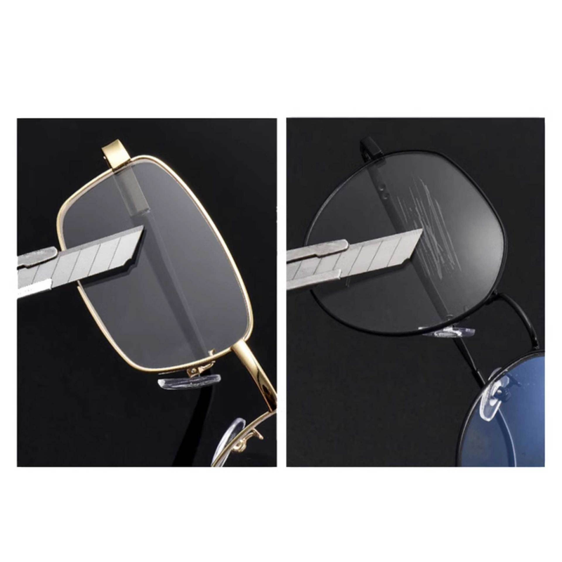 +1.50 Diopter Metal Portable Foldable Anti-Blue Light Reading Glasses, Lightweight Compact Readers for Seniors—Gold