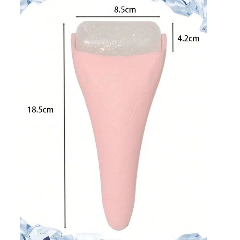 Ice Roller Facial Massager Detachable Cooling Bead Roller Skin Soothing Purple