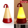Christmas Hat Shaped LED Night Light, Flicker-Free Warm Lamp Bedroom Decor Christmas Ornament Gift