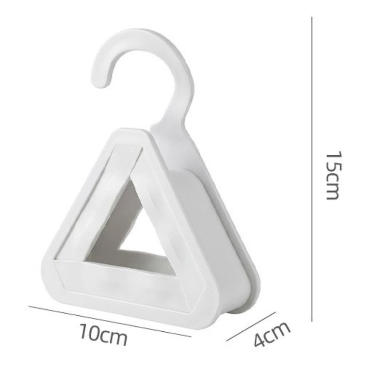 2-Pack - Triangular No-Mark Bag Storage Hooks, Multi-Purpose Anti-Crease Hanger for Handbags, Scarves, and Ties - Pink