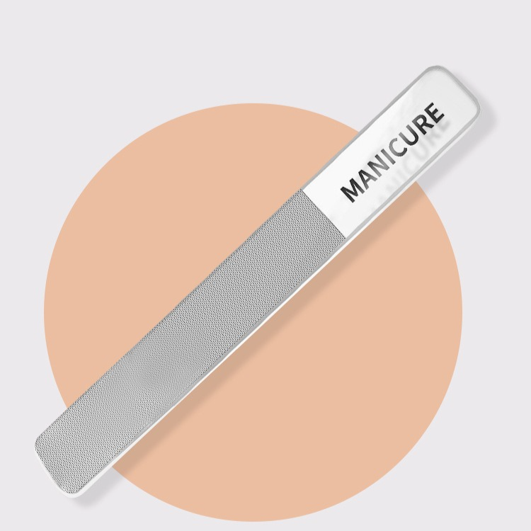 8-Piece Portable Manicure Set with Handheld PP Case, Splash-Proof Steel Nail Clipper Travel Beauty Kit—Brown