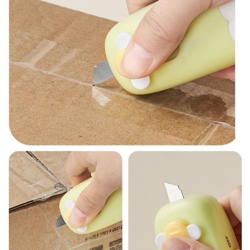 Flower Mini Magnetic Sealer, Handheld Rechargeable 2-in-1 Bag Sealing & Cutter Machine for Snack Packaging—Blue