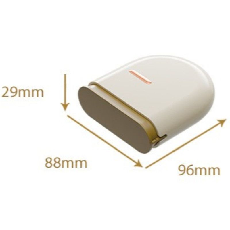 Portable Ventilated Retainer Case, Orthodontic Invisible Braces & Denture Storage Box With Tool Compartment—Beige