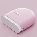 Portable Ventilated Retainer Case, Orthodontic Invisible Braces & Denture Storage Box with Tool Compartment—Pink