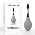 Ear Pressure Relief Tool Handheld Ear Pressure Reducer for Head Tension Discomfort Relief-gray