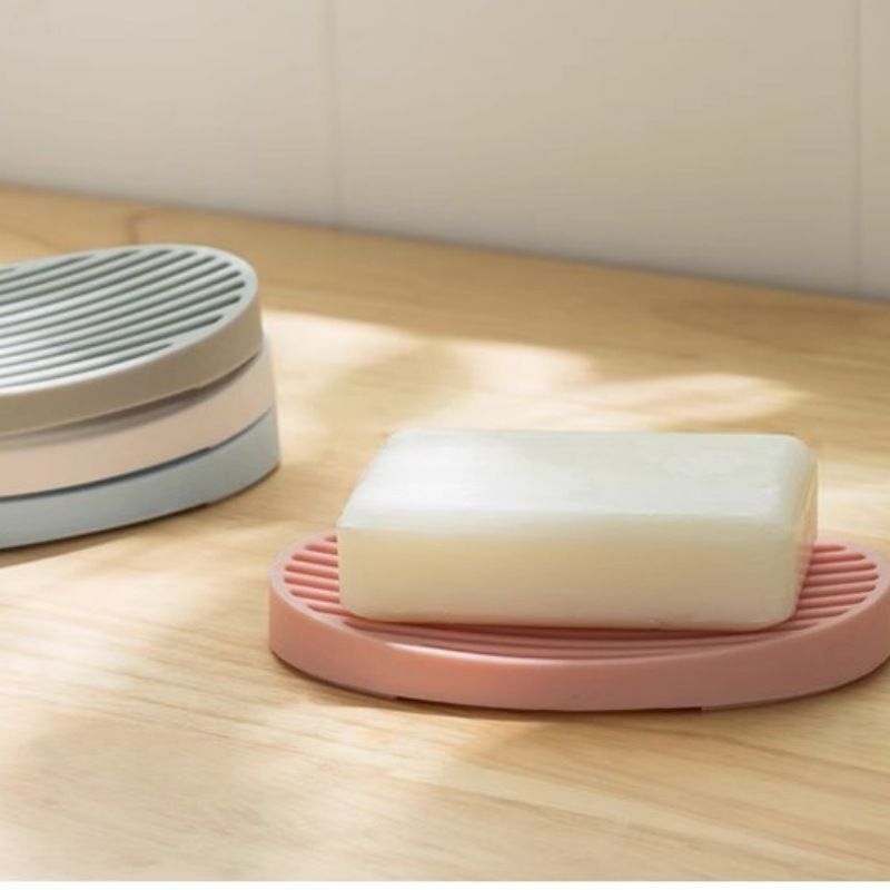 Silicone Soap Saver Pad – Non-Slip Silicone Soap Holder Tray – White