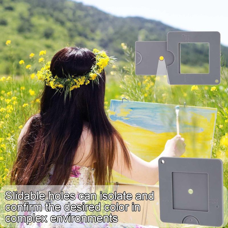 Portable Artist Viewfinder Frame Drawing Composition View Finder Tool for Sketch Painting Art Creation