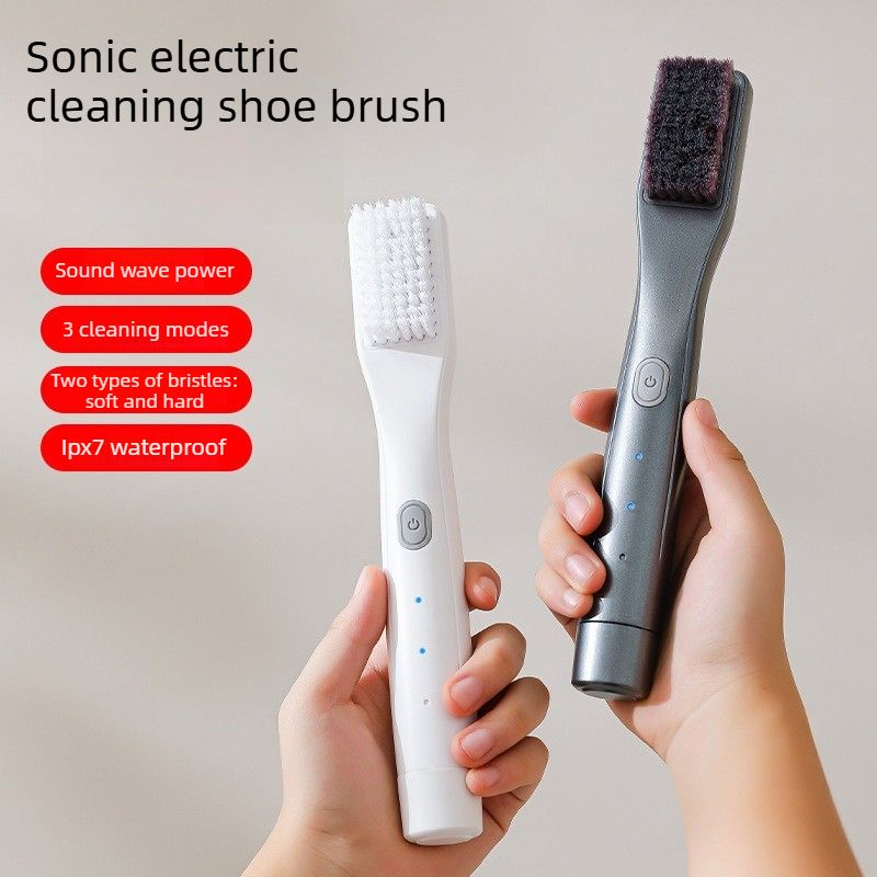 Electric Shoe Cleaner Brush – Automatic Sonic Scrubber for Sneakers, Portable White Shoe Polishing Tool