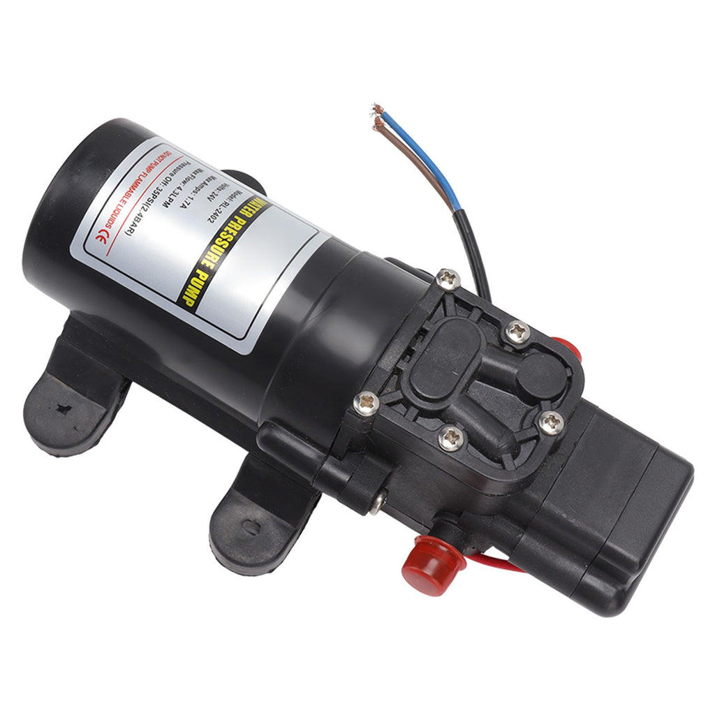 Water Pressure Diaphragm Pump Self Priming Diaphragm Pump High Pressure Water Pump for Outdoor RL 2402 24V
