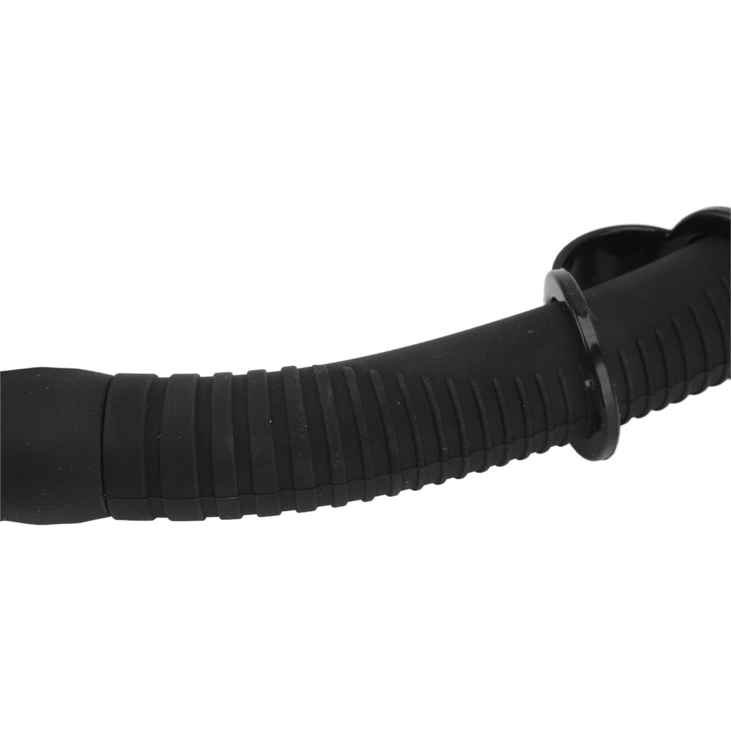 Diving Breathing Tube Foldable Soft Mouthpiece Silicone Freediving Snorkel for Spearfishing Swimming Snorkeling Black