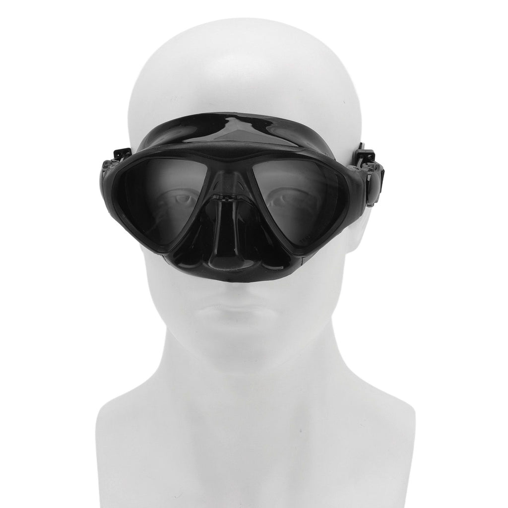Diving Face Goggles Cover No Leakage Wide View Safe Tempered Glass Snorkeling Goggles
