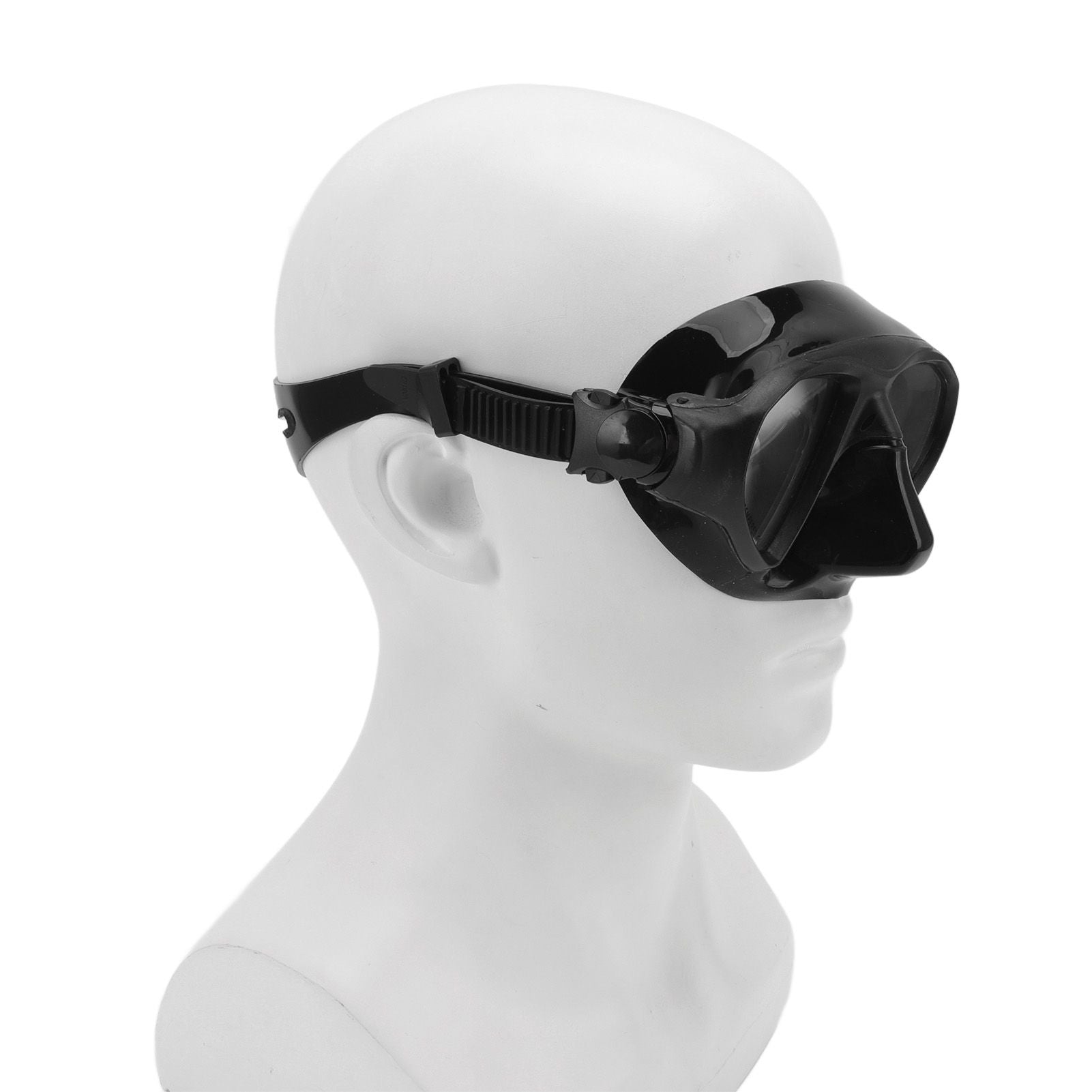 Diving Face Goggles Cover No Leakage Wide View Safe Tempered Glass Snorkeling Goggles