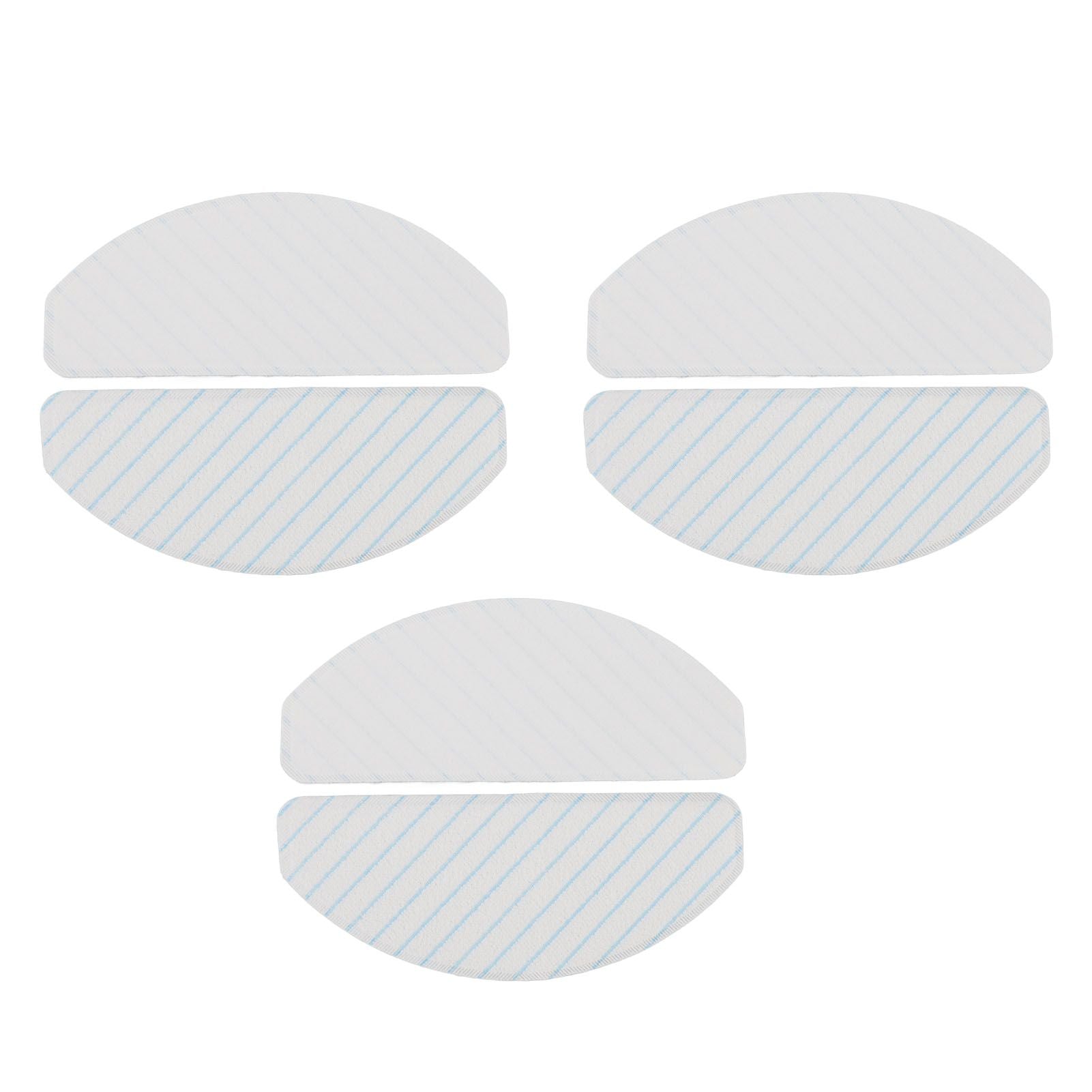 6 Pcs Mop Cloth for Yeedi Vac 2pro Vacuum Cleaner Cleaning Pads Replacement Parts Sweeper Accessories