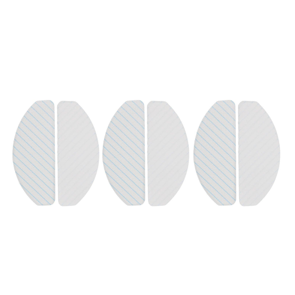 6 Pcs Mop Cloth for Yeedi Vac 2pro Vacuum Cleaner Cleaning Pads Replacement Parts Sweeper Accessories