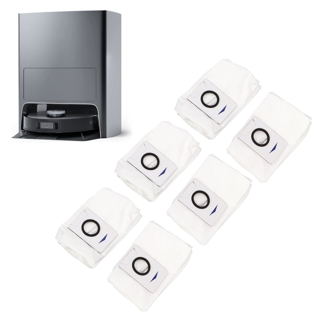 6pcs Vacuum Cleaner Dust Bags for DEEBOT X1 Omni Replaceable Dust Collection Bag Vacuum Cleaner Accessory