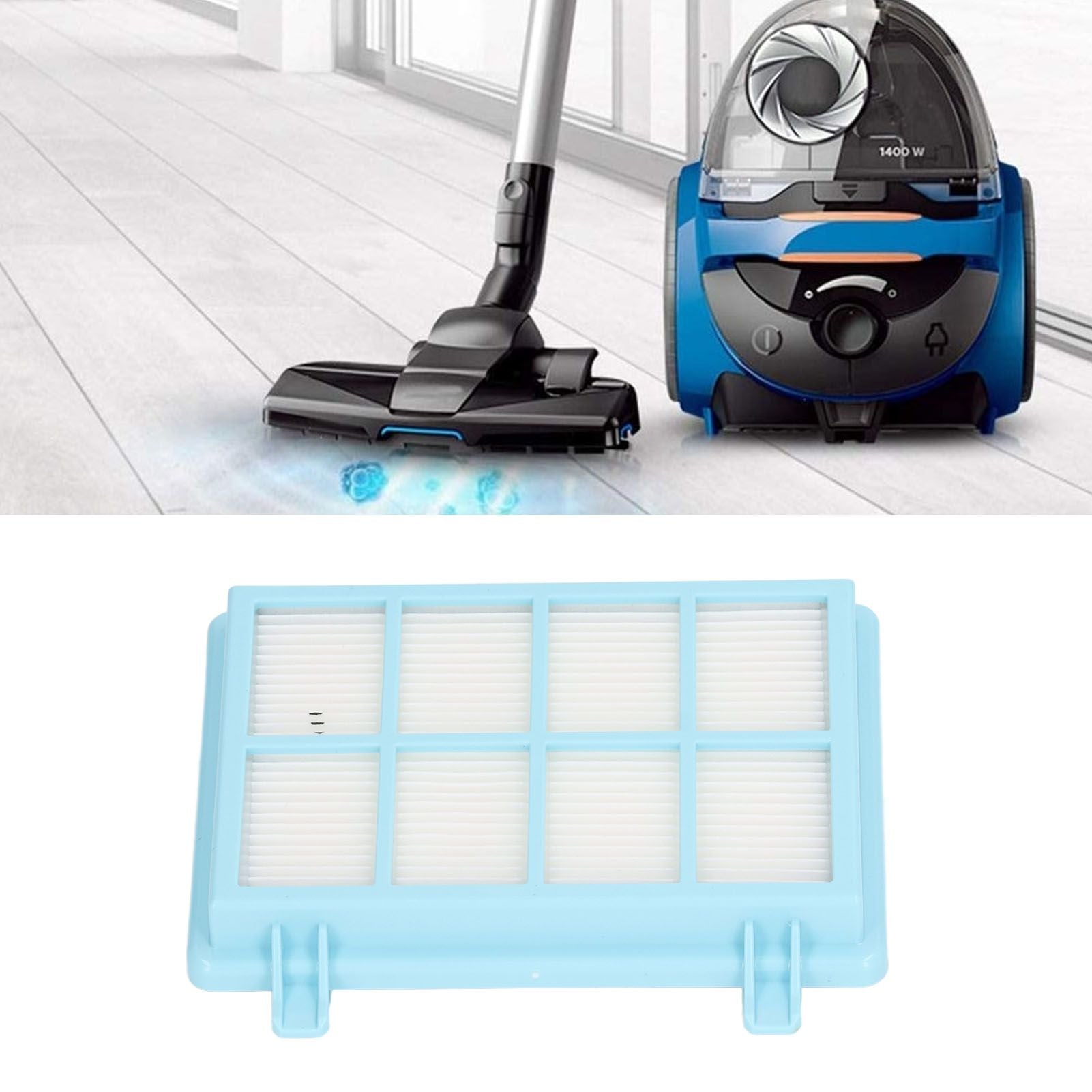 Vacuum Cleaner Rear Filter ABS High Efficiency Particulate Air Vacuum Cleaner Replacement Parts For PHILIPS FC9331