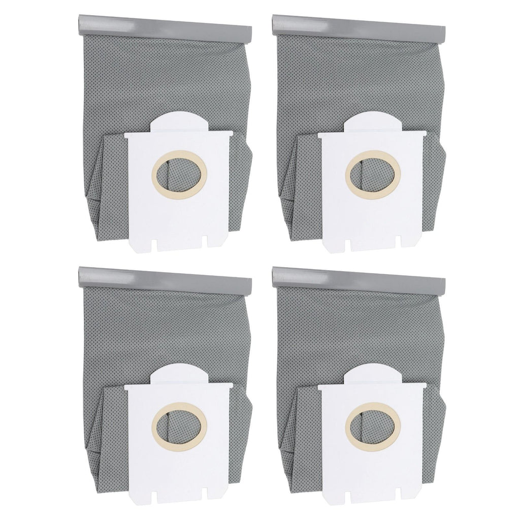 4 Pieces Vacuum Cleaner Dust Bags Replacement Non Woven Fabric Dust Collection Bag for Philips FC9071 FC8134 FC8613 FC8614
