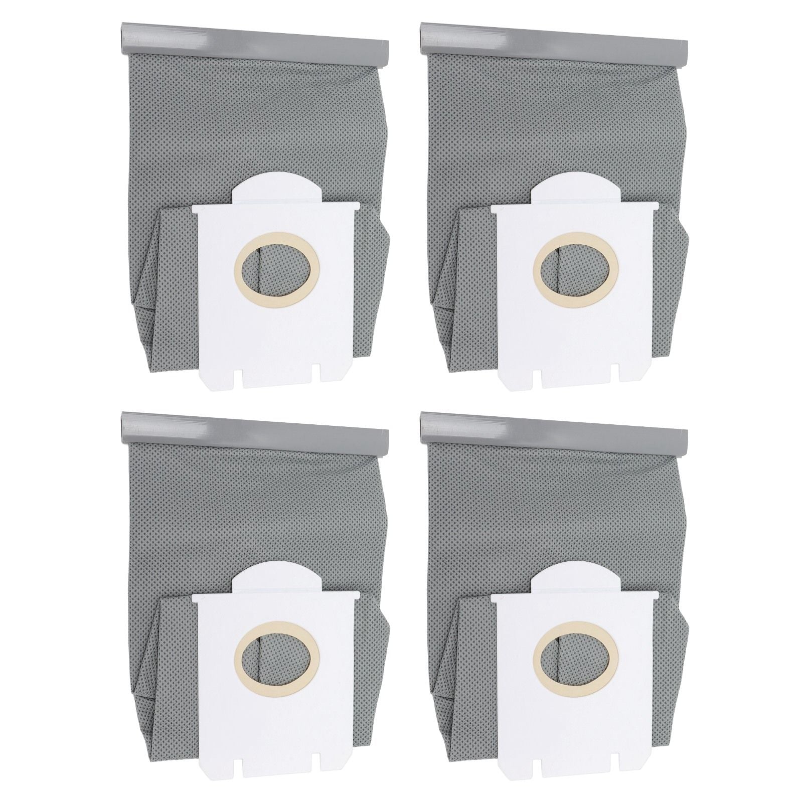 4 Pieces Vacuum Cleaner Dust Bags Replacement Non Woven Fabric Dust Collection Bag for Philips FC9071 FC8134 FC8613 FC8614